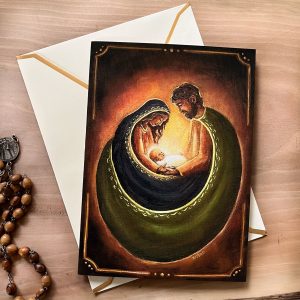 Holy Family Christmas Greeting Card