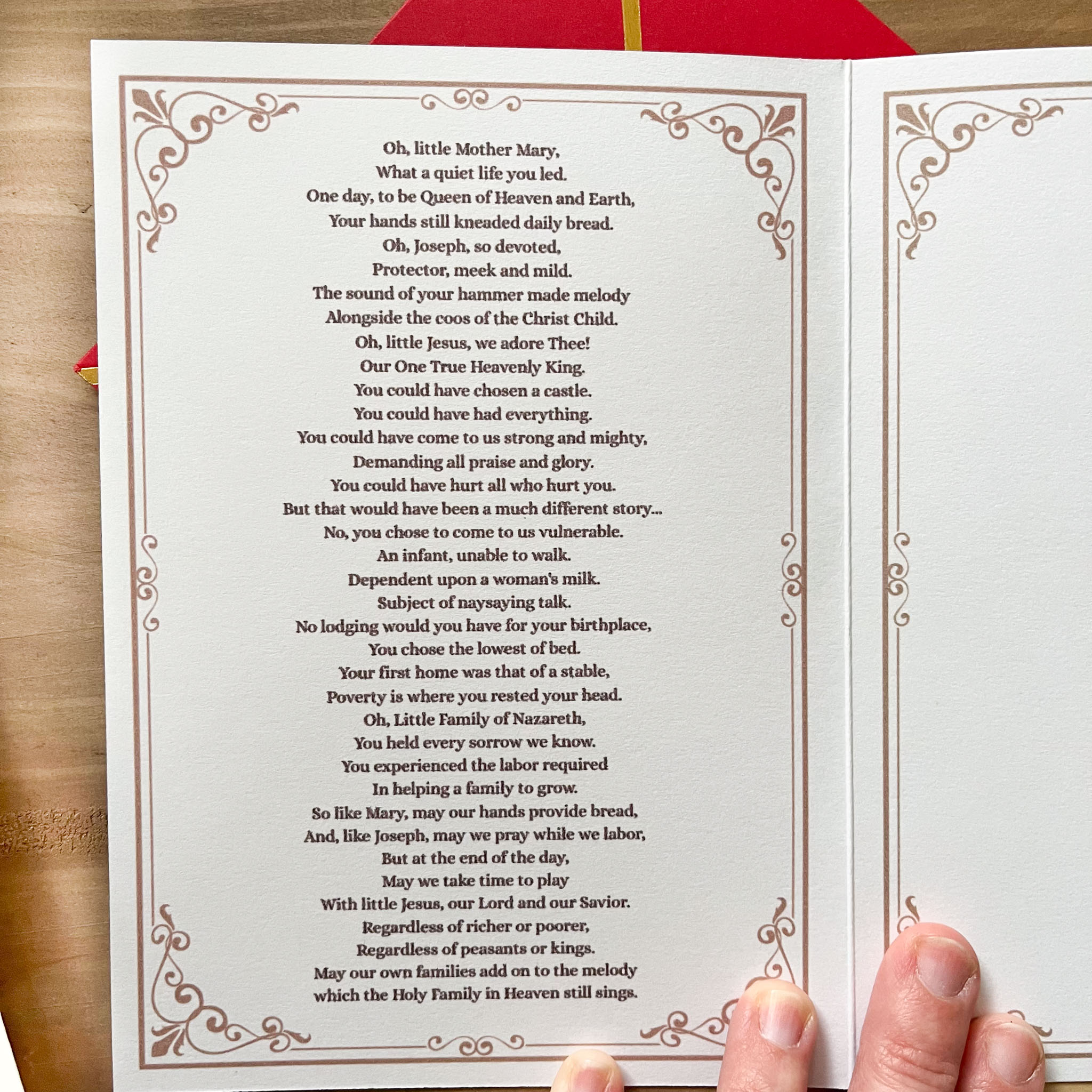 Holy Family Christmas Card - Image 3