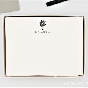 Personalized Catholic Stationery for Priests and Religious / Ordination Gift / Monstrance