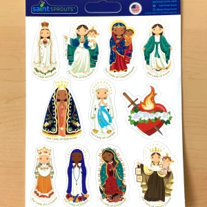 Marian Apparition Sticker Sheet
