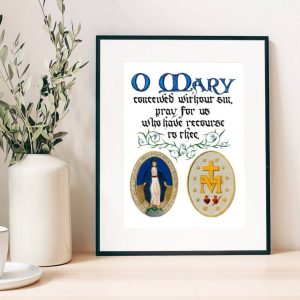 Miraculous Medal Art Print