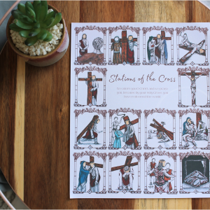 Stations of the Cross Art Print