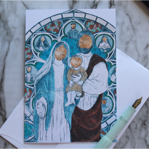 Holy Family Greeting Card