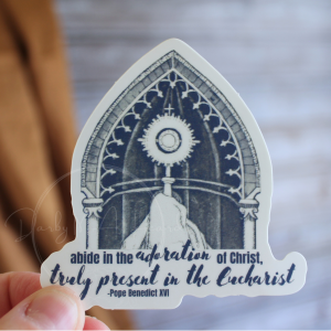Adoration of Christ Vinyl Sticker