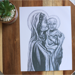 Madonna and Child Art Print