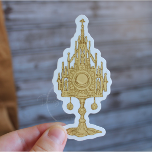 Monstrance Sticker