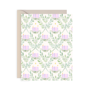 Catholic Advent Greeting Card, Waiting in Light, Pack of 5 Cards