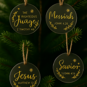 24 Names of Jesus Ornament Kit