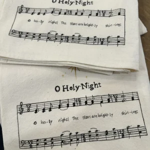 O Holy Night Tea Towel