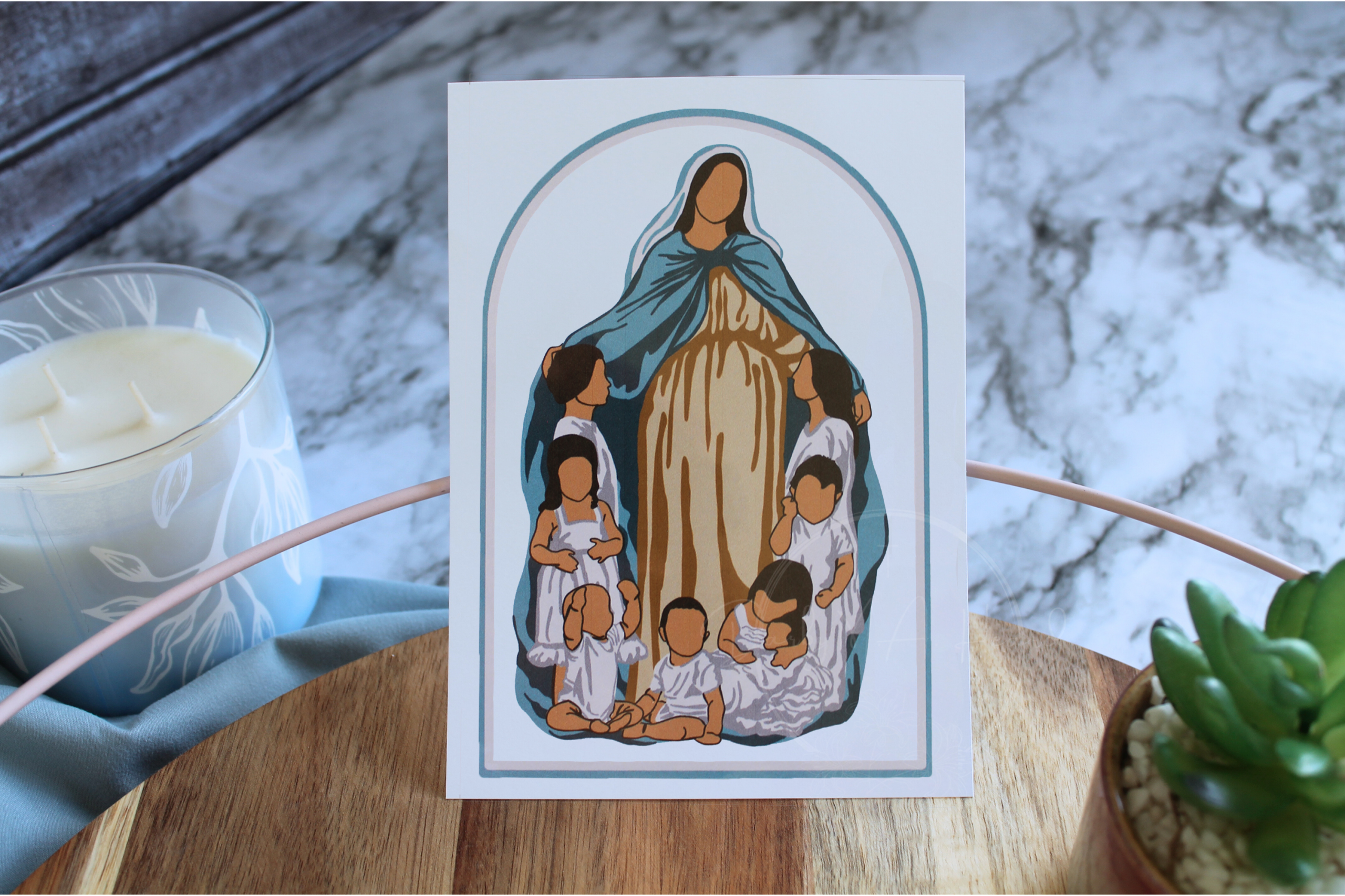 Our Lady of the Holy Innocents Art Print - Image 2