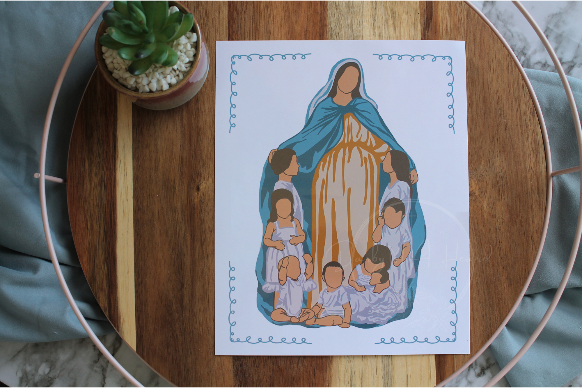 Our Lady of the Holy Innocents Art Print