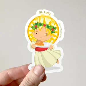 St. Lucy Sticker