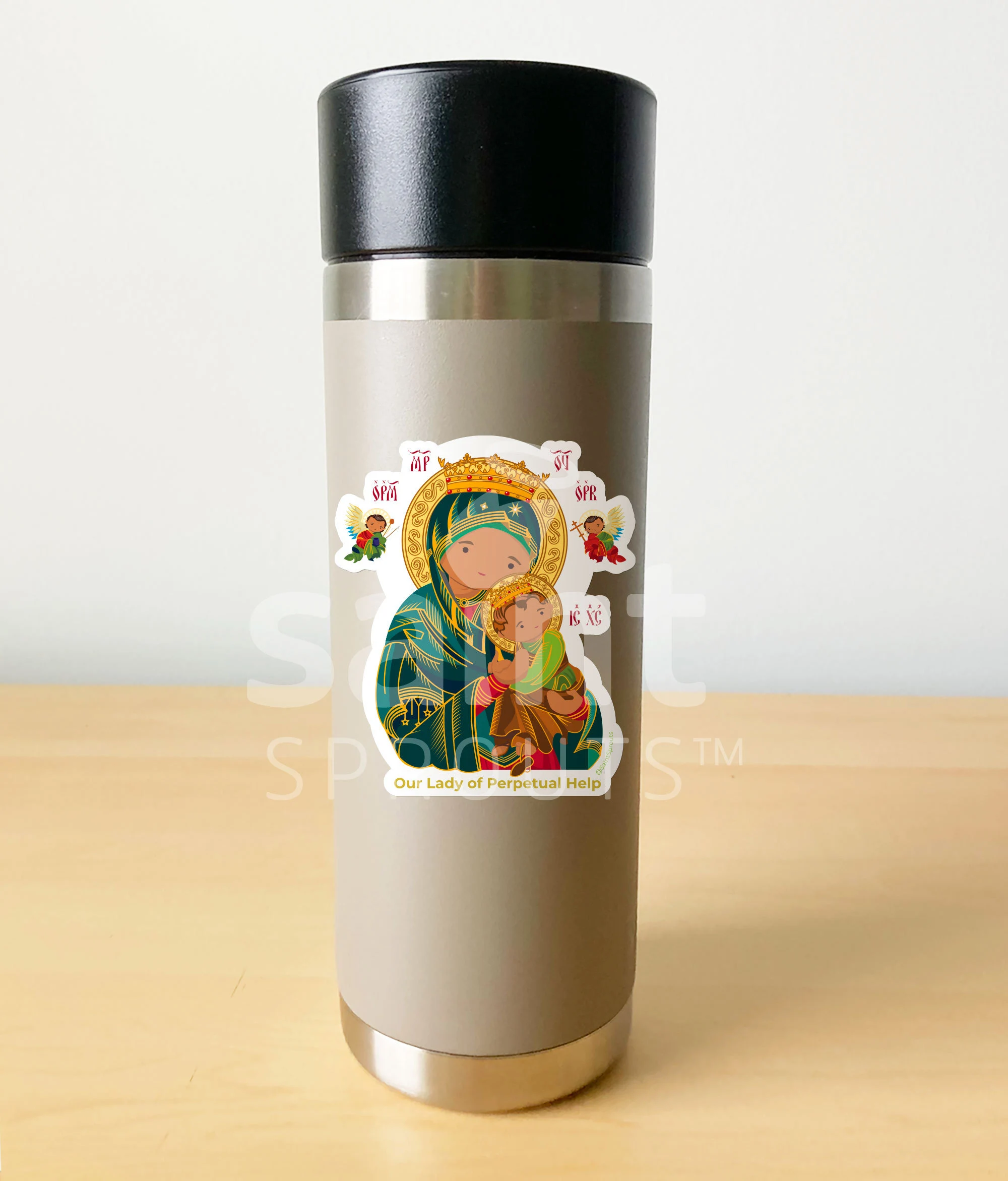 Our Lady of Perpetual Help Sticker - Image 4