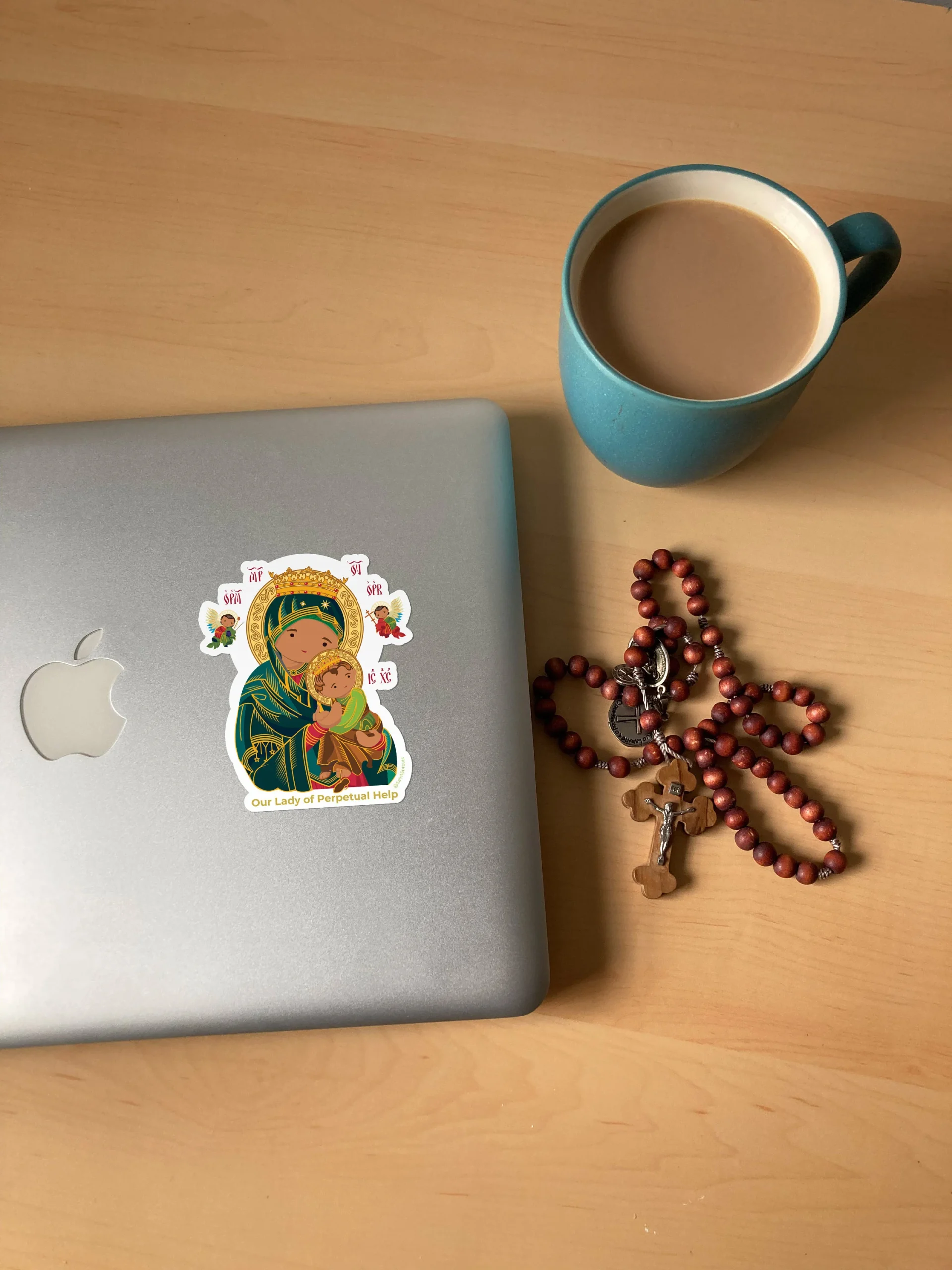 Our Lady of Perpetual Help Sticker - Image 3