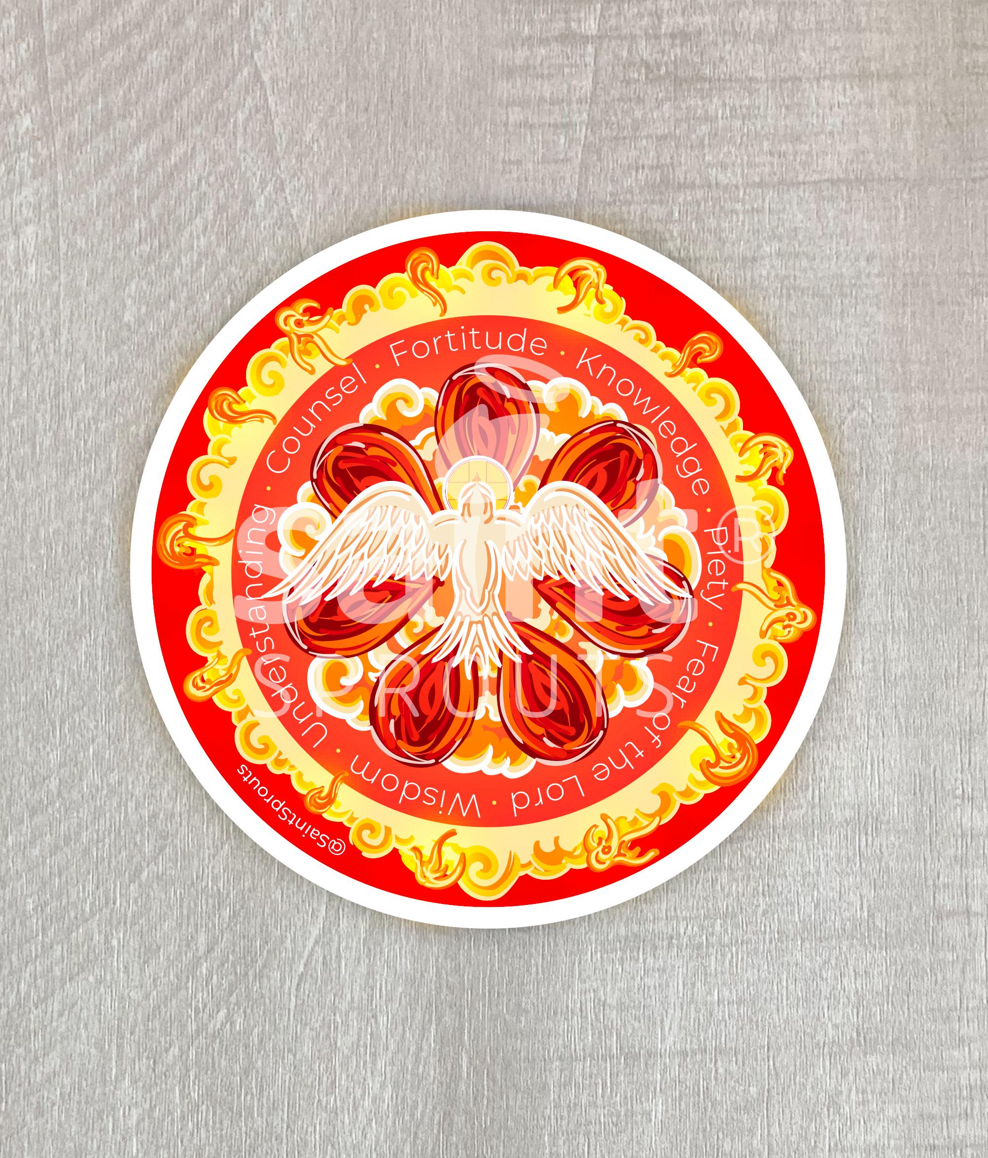 Holy Spirit Sticker - Image 3