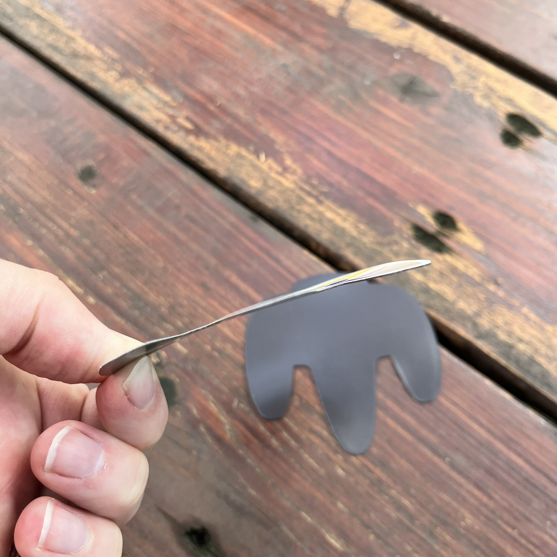 Carlo Acutis-inspired flat die-cut magnet - 3″ × 2.9″ - Great for fridge or locker! - Image 3