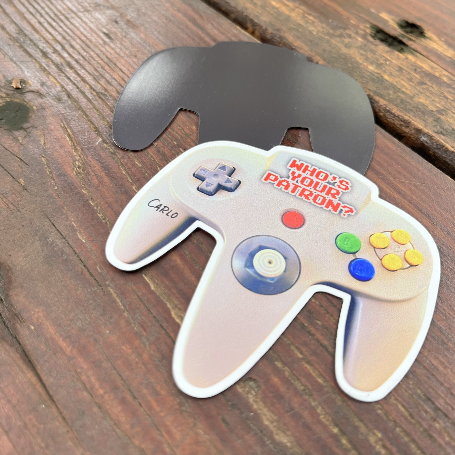 Carlo Acutis-inspired flat die-cut magnet - 3″ × 2.9″ - Great for fridge or locker! - Image 2