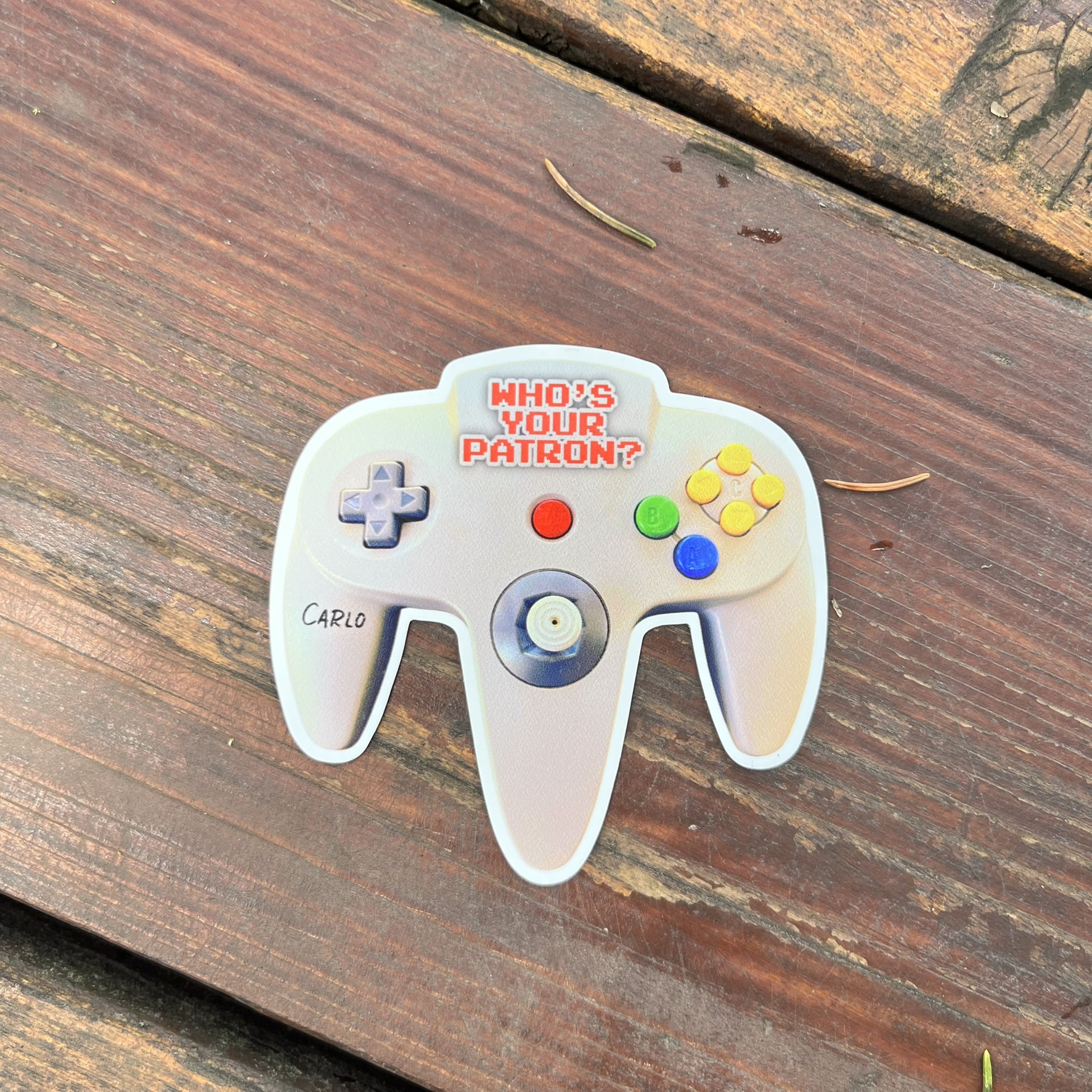 Carlo Acutis-inspired flat die-cut magnet - 3″ × 2.9″ - Great for fridge or locker! - Image 6