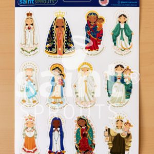 Marian Apparition Sticker Sheet