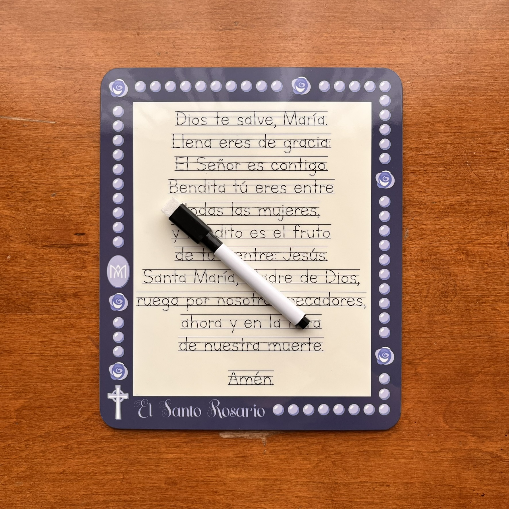 Premade Discounted Spanish Prayer Dry-Erase Boards - Image 3