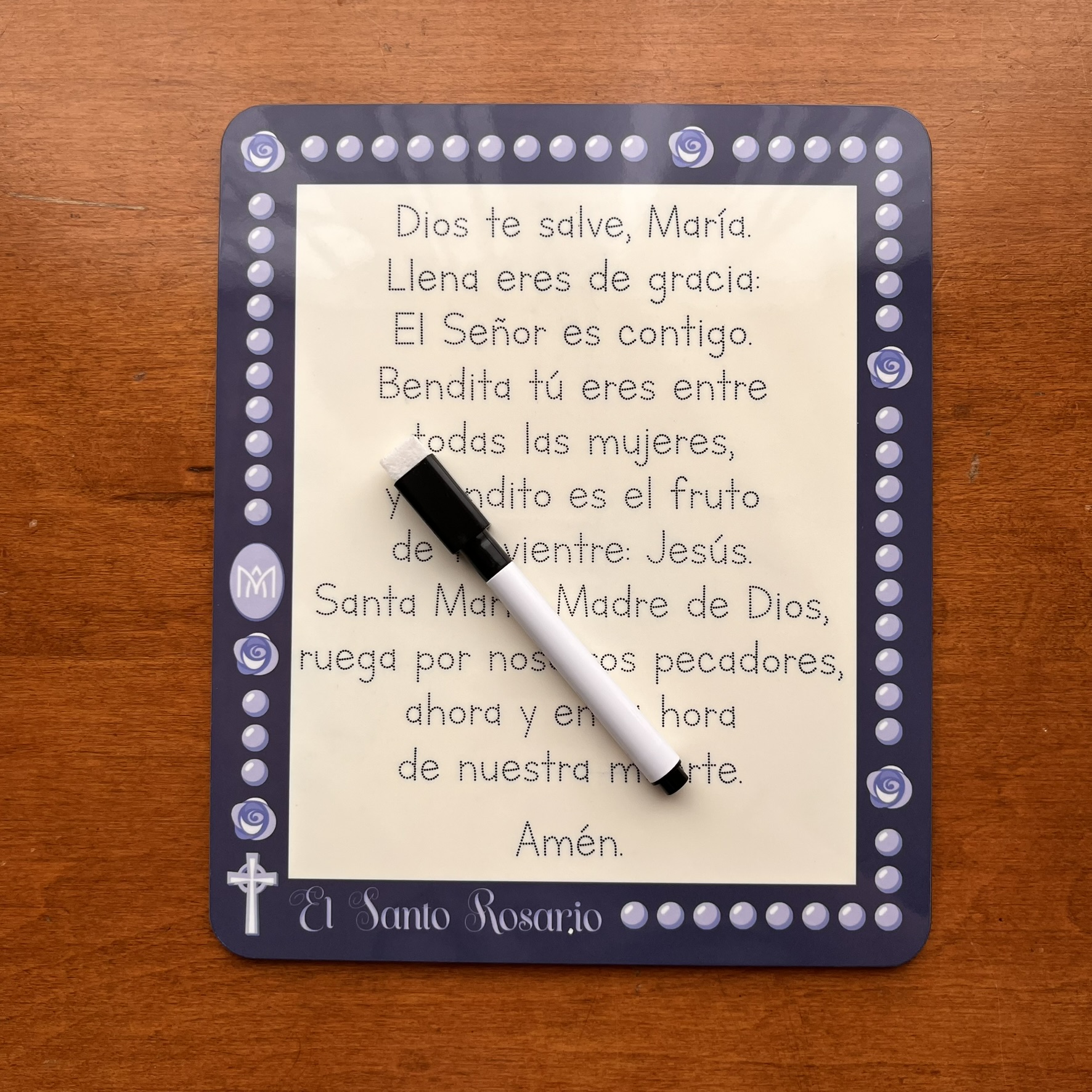 Premade Discounted Spanish Prayer Dry-Erase Boards - Image 4