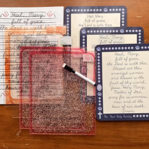 Premade Discounted Hail Mary Special Border or Material Dry-Erase Boards