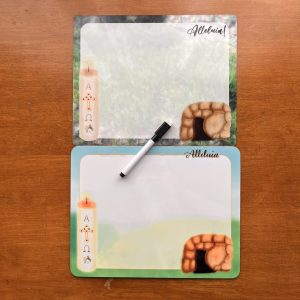 Premade Discounted Easter Liturgical Living Dry-Erase Boards