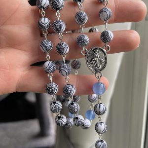 Our Lady of Guadalupe Acrylic Bead Handmade Rosary