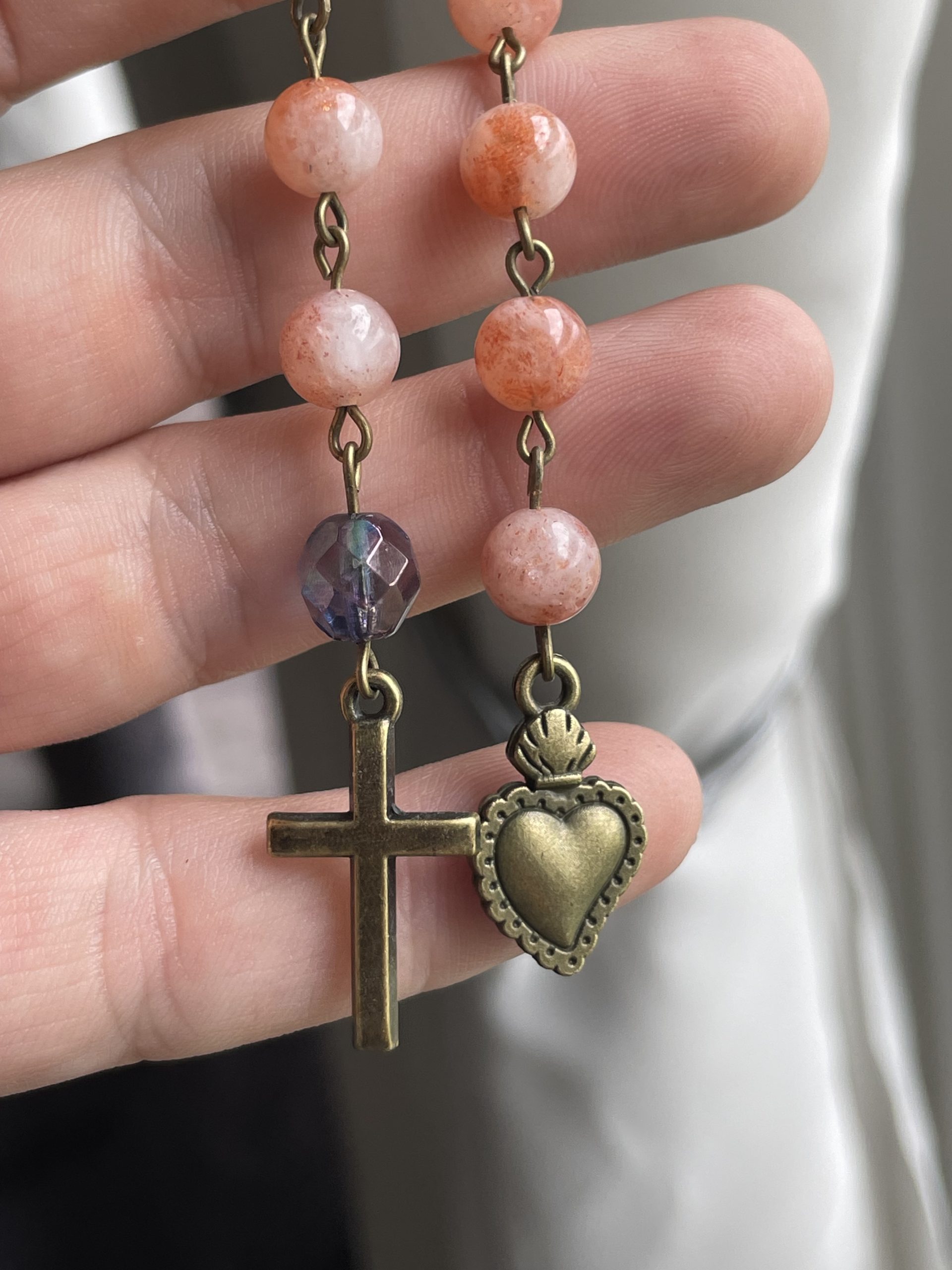 Sunstone Single Decade Rosary