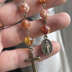 Carnelian Single Decade Rosary