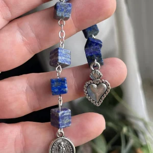 Lapis Lazuli Saint Martin de Porres Chaplet