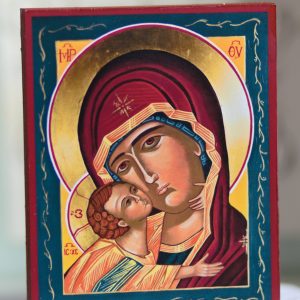 Theotokos Icon, Virgin of Tenderness, Vladimir Icon, Byzantine Icon