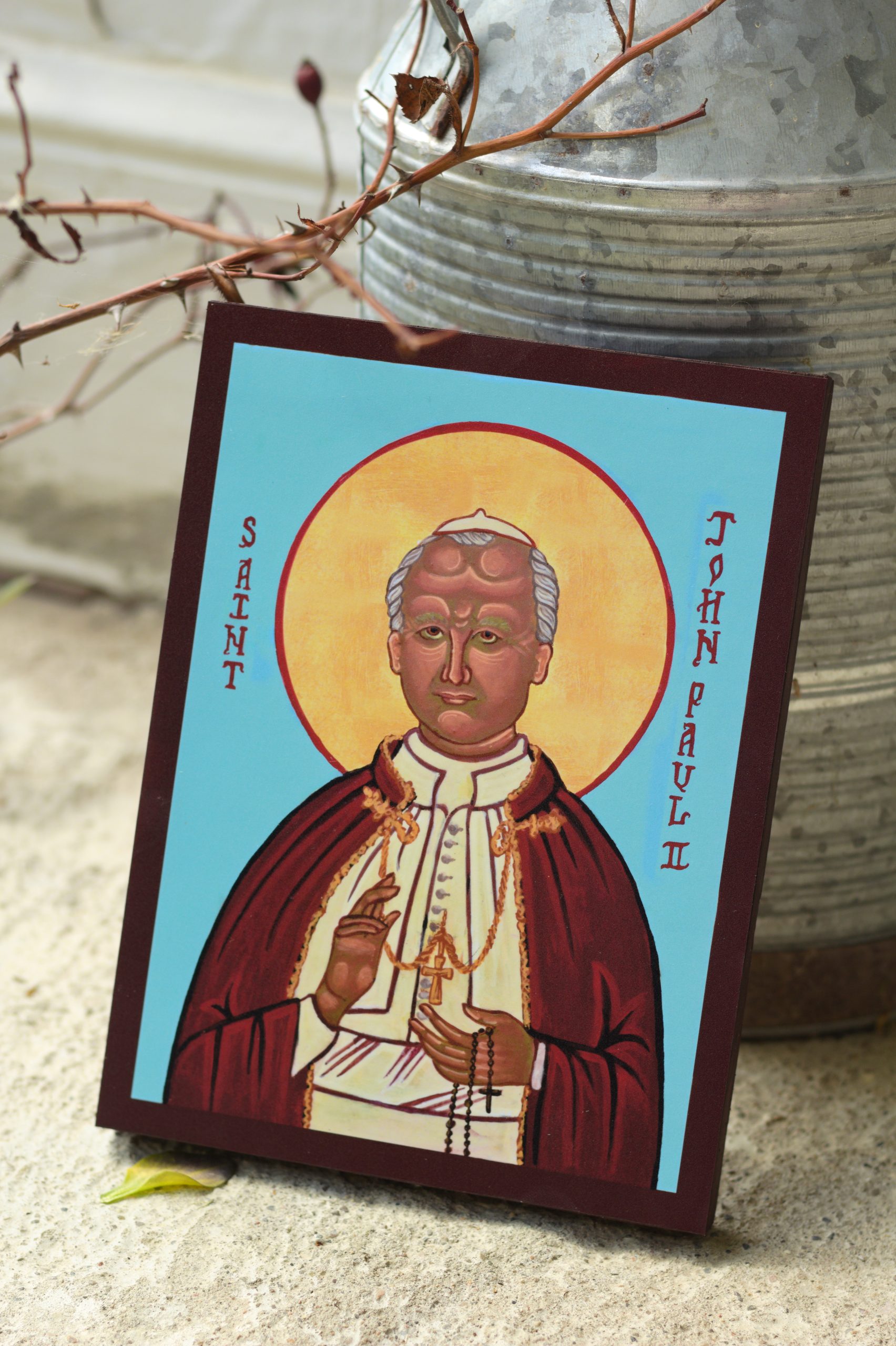 Pope Saint John Paul II Icon