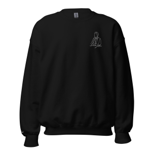 Premium Sweatshirt - Ven. Fulton J. Sheen (Stitched White)