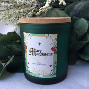 Mary Magdalene - 10 oz Scented Glass Candle