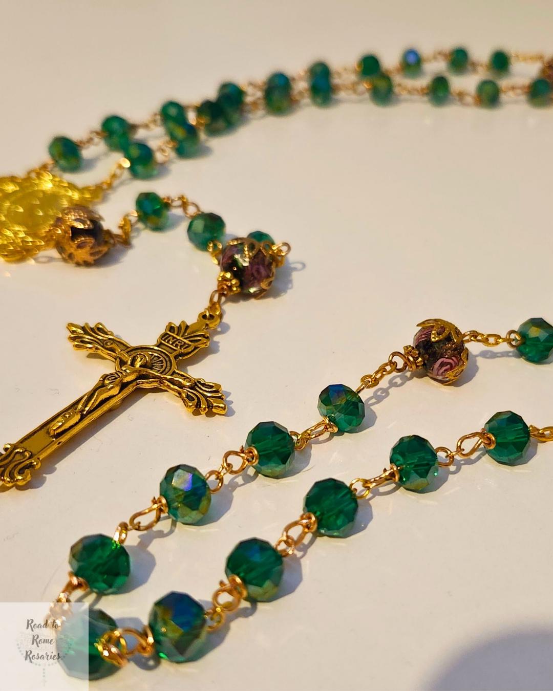 Emerald Grace Rosary - Image 3