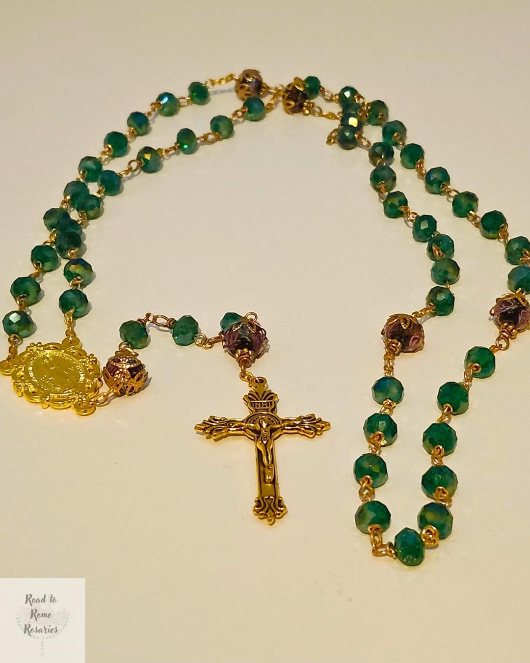 Emerald Grace Rosary - Image 4