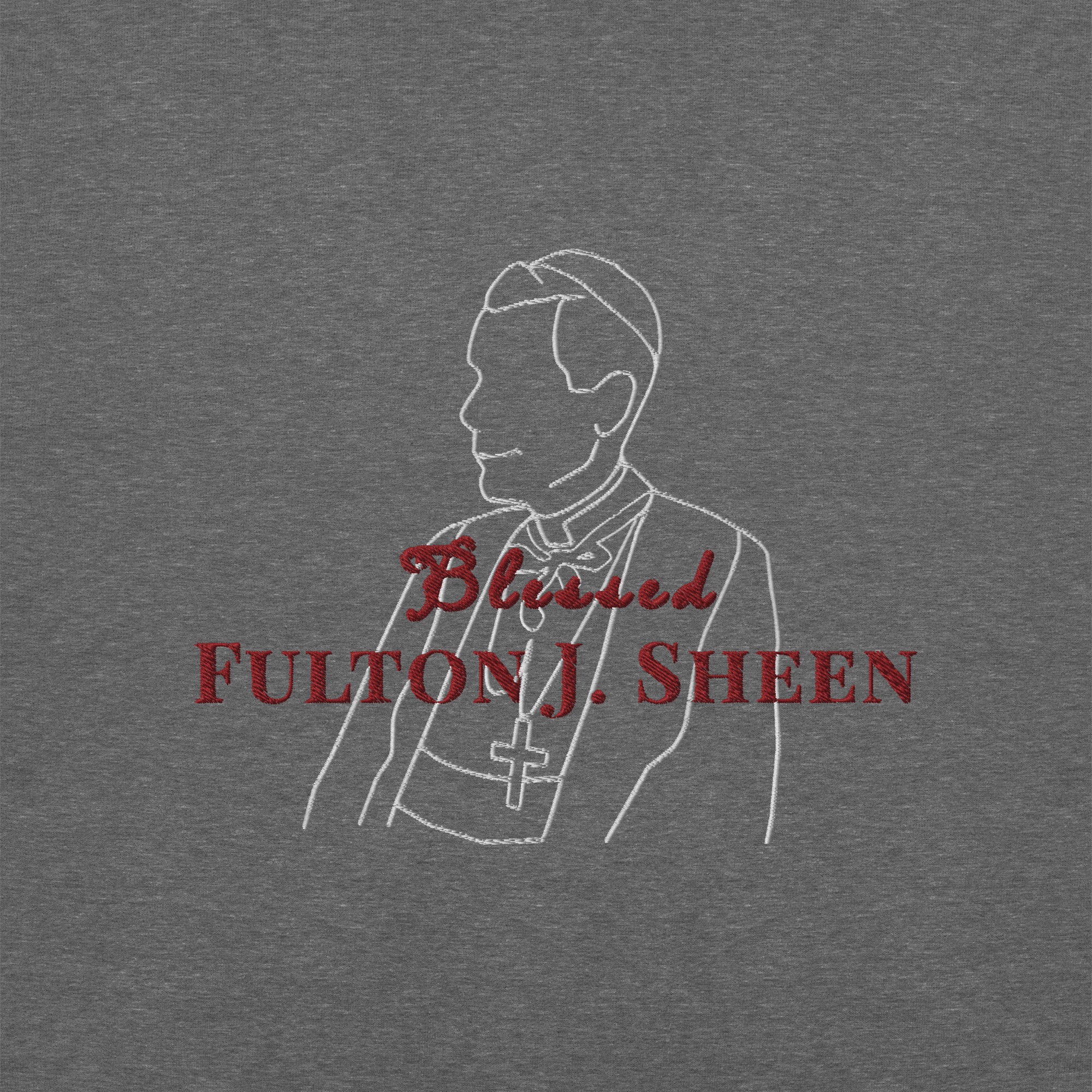 Premium Sweatshirt - Bl. Fulton J. Sheen - Image 3