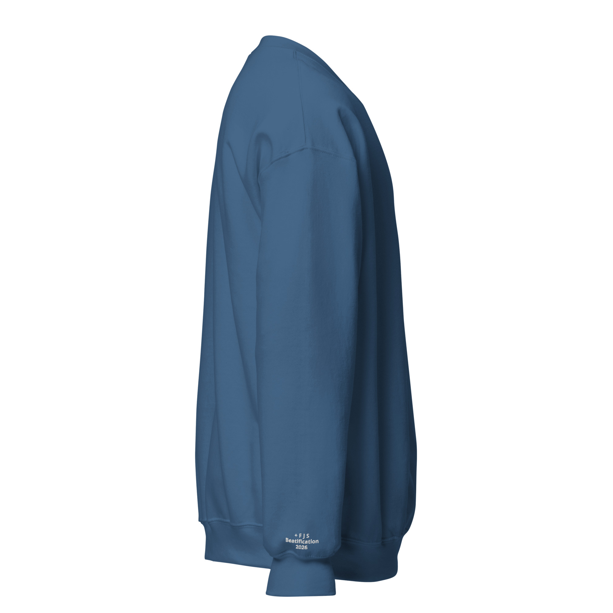 Premium Sweatshirt - Ven. Fulton J. Sheen (Stitched White) - Image 6