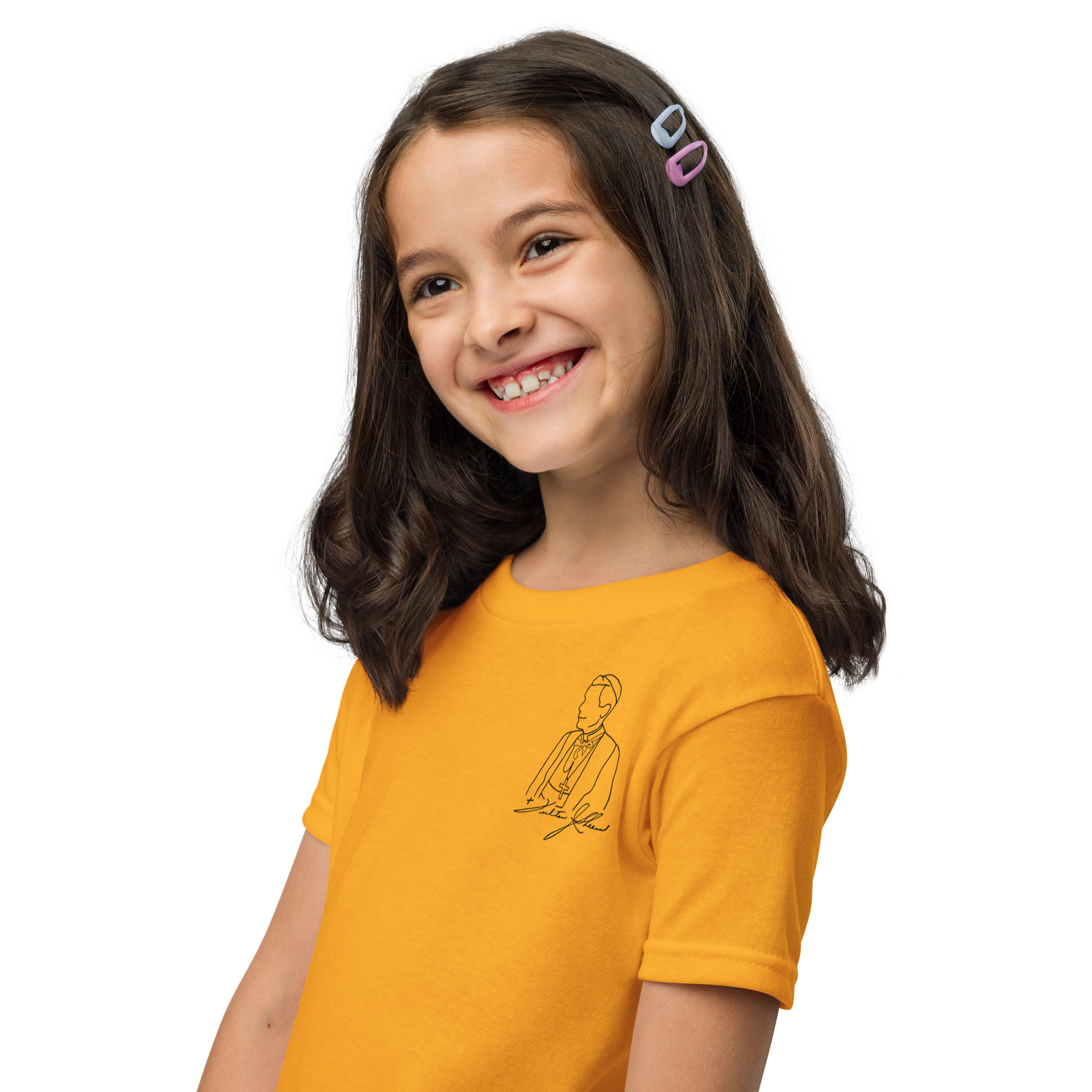 Ink Youth T-Shirt - Ven. Fulton J. Sheen (Matte Black) - Image 2