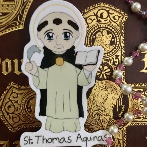 St. Thomas Aquinas- 2.5'' Sticker