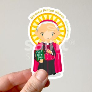Blessed Fulton Sheen Sticker