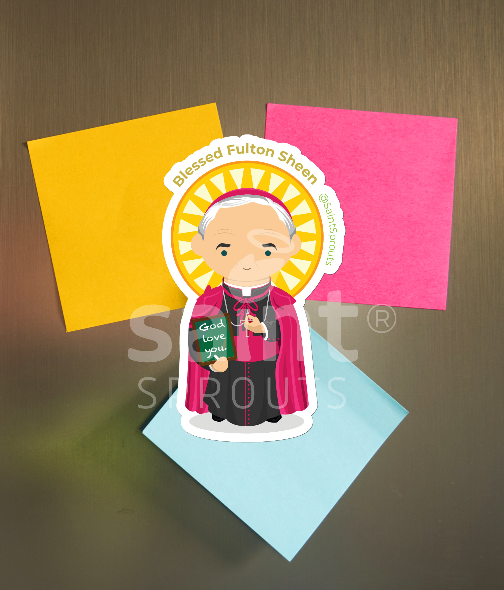 Blessed Fulton Sheen Magnet