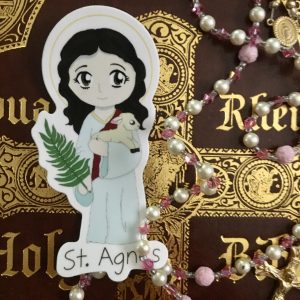 St. Agnes- 2.5'' Sticker
